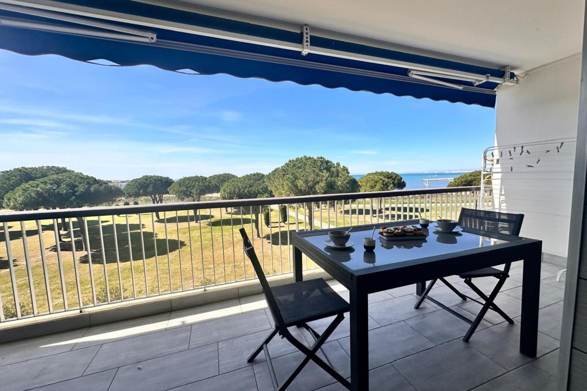 Le Mistral Appartement Standing Avec Vue Mer Exceptionnelle En 1Ere Ligne Le Grau-du-Roi Exteriér fotografie